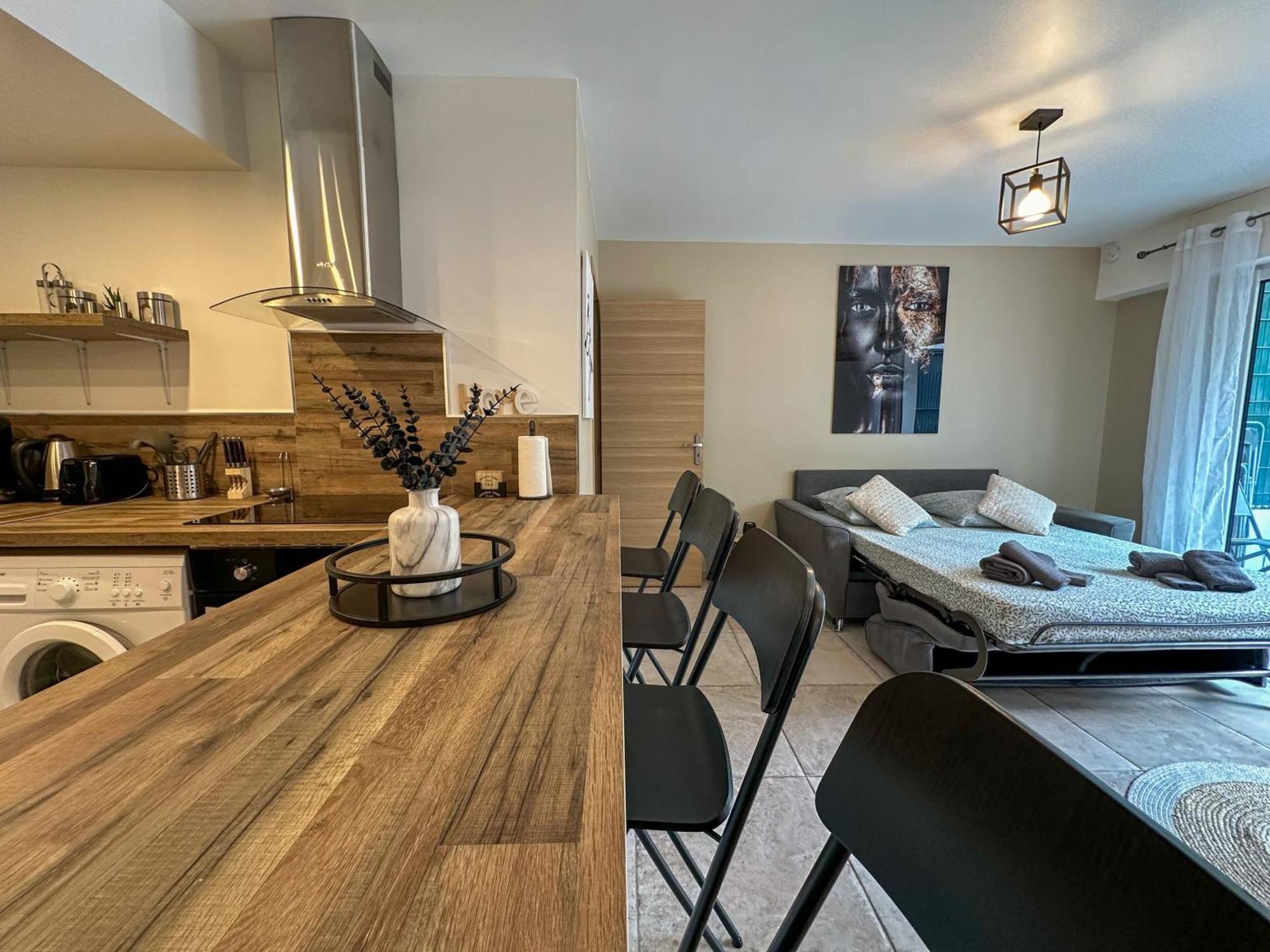 Cosy Madrid, Appartement Proche De La Mer Канны Экстерьер фото